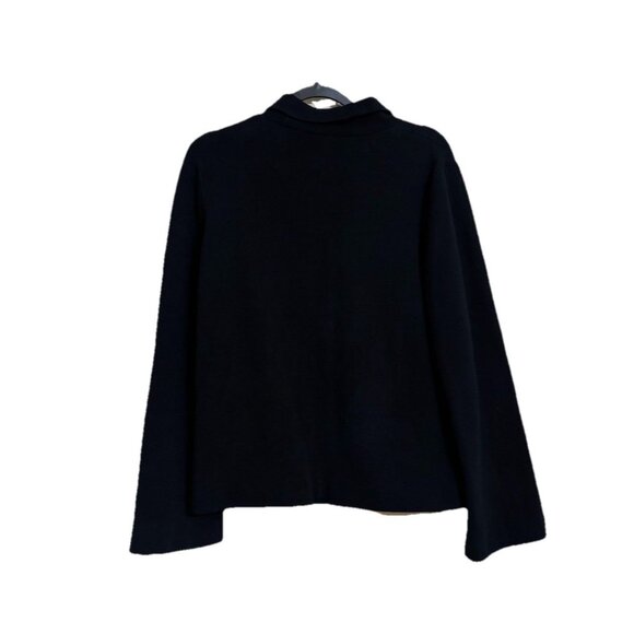 Talbots Double Breasted Jacket, Black, Medium - Picture 4 of 5